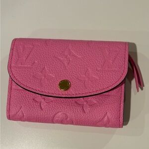 Louis Vuitton Rosalie Coin Purse Rose Lollipop